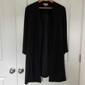 Laura Black Long Cardigan